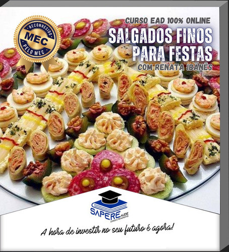 Curso De Salgados Finos Para Festas 0