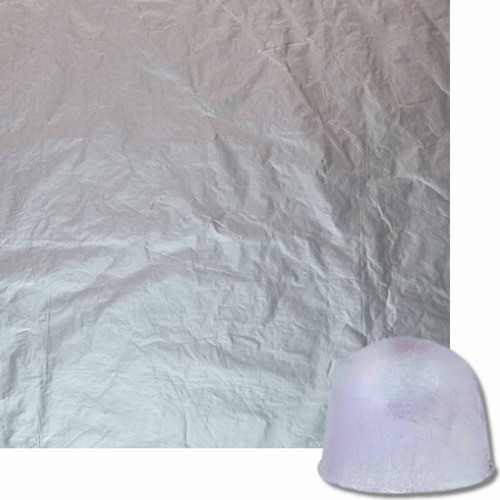 300 Folha Papel Chumbo 10x9,8 Cm Prata Embalagem P/ Bombons 1