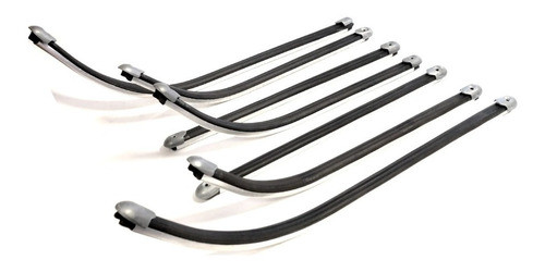 Friso Assoalho X7 Piso Vespa M3 M4 Piaggio Borracha Canaleta 0