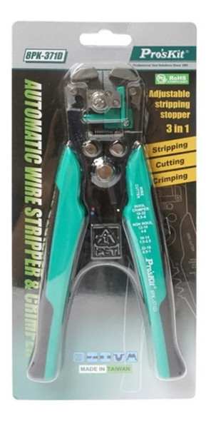 Pinza Pela Cable Terminales Aislados Y No Aislados Proskit 1