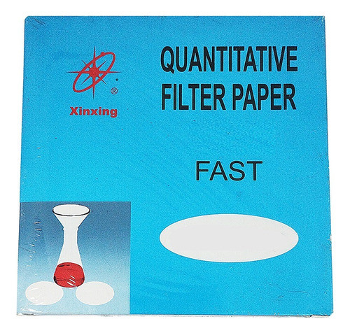 Papel Filtro 201 Cuantitativo Rapido 180mm X100u 0