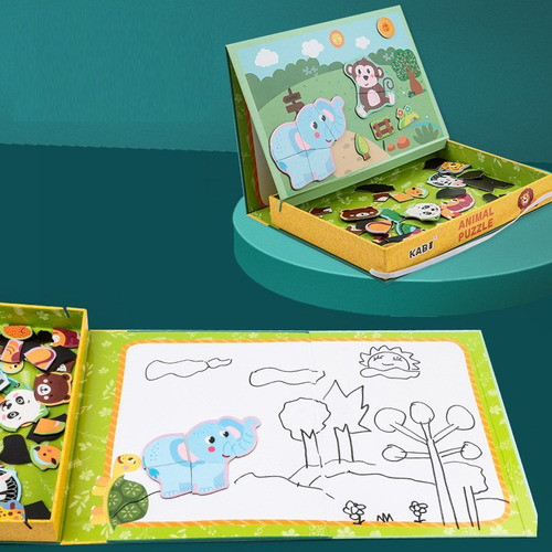 Puzzle Magnetico Kabi Juego Magnetico Infantil 1