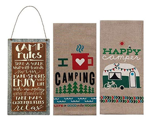 Juego De Accesorios De Decoracion Para El Camping De La Cal 0