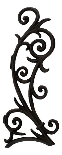 Grade Ferro Fundido Arabesco Portão Varanda Sacada 30x80cm 0