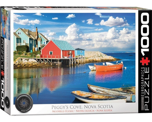 Puzzle 1000 Piezas Peggys Cove Nova Scotia - Eurographics 0