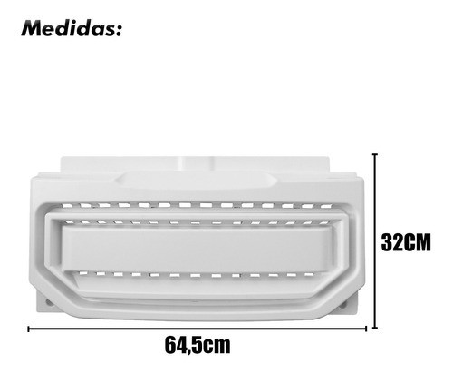 Veneziana Gptu 37 Grade Rodapé Branca 64,5x32 Gelopar 1