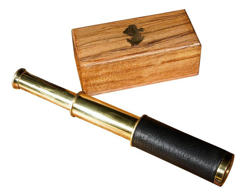 Telescopio Manual Colapsable De 15 Cm Con Caja Para Viajeros 0