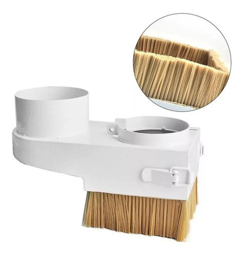 Suporte De Coletor De Pó Cnc Router Com Escova 100mm 1