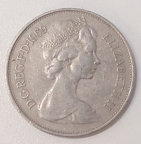 Moneda De Inglaterra 10 New Pence (1969) 0