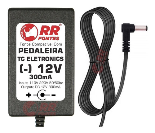 Fonte Dc 12v Pedal Nova Modulador Mv-1 Tc Eletronics 0