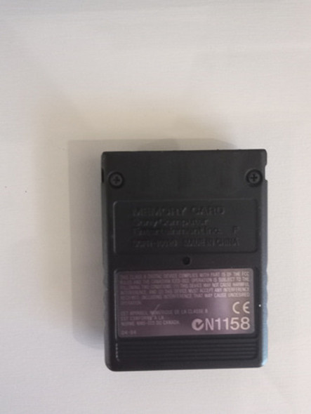 Memory Card 8mb Playstation 2 (original, Zerado) 1