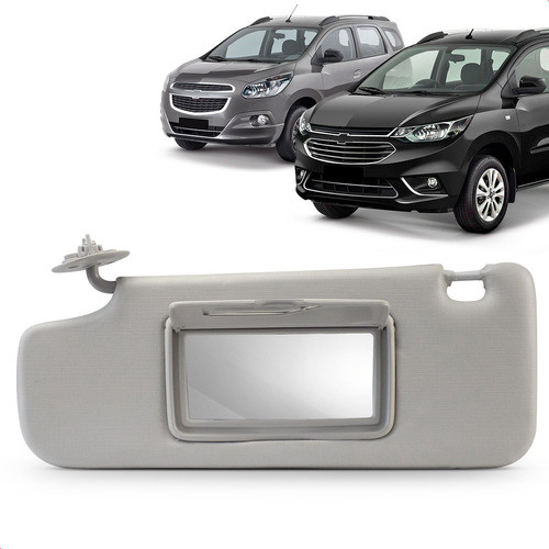 Quebra Sol C Espelho Chevrolet Onix 2019 2020 2021 Esquerdo 0