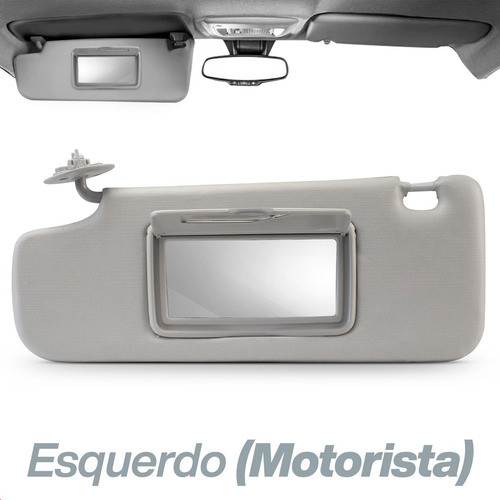 Quebra Sol C Espelho Chevrolet Onix 2019 2020 2021 Esquerdo 1