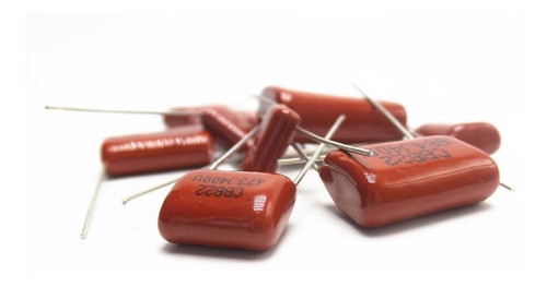 10 Unidades  Capacitor Poliester 0.47mf 0,47 Uf X 100v 1