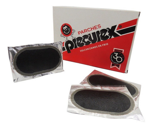 Parche Camara 30 Uni Auto Camion Ovalado 75x45mm Precurex 0