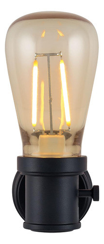 Lámpara Led Edison Enchufable Sensor Crepuscular Ge Vintage 1