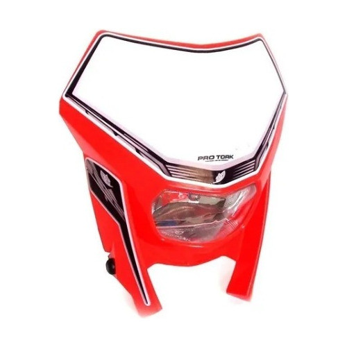 Faro Off Road Universal Rojo Sin Lampara Pro Tork Ourway 0