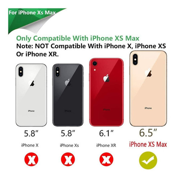 Funda Con Bateria Para iPhone XS Max Runsy 6000mah 1