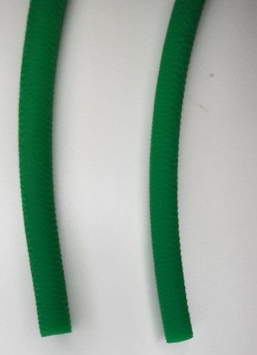 Cordão Correia Redonda Rugoso Pu Verde 2,00mm -  100-metros 1