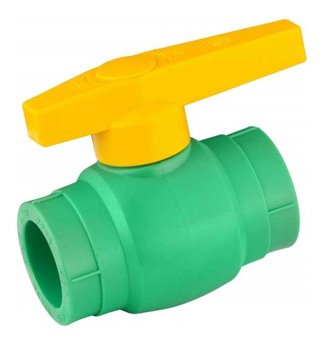 Llave De Paso Esférica Ppr Termofusión 32 Mm Maneta Pvc 0