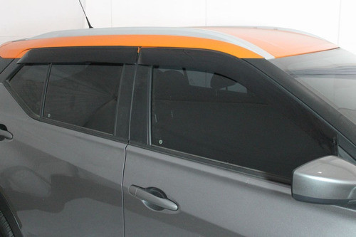 Calha Chuva Nissan Kicks 2017 .. 2023  Inteiriça Tgpoli 1