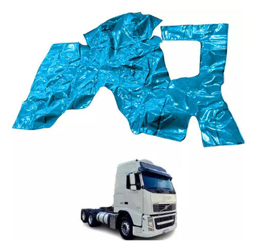 Tapete Vinil Azul Para Volvo Fh Globetrotter Automatico 0