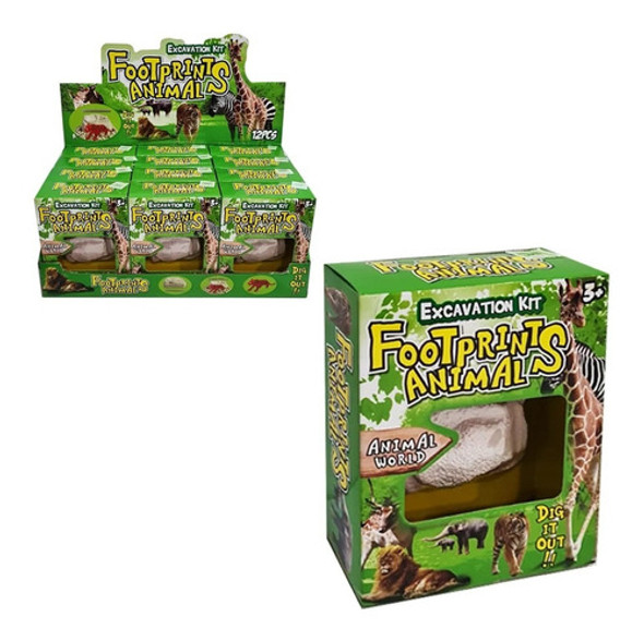 Kit Excavación Sorpresa Selva Animales Del Mundo 0