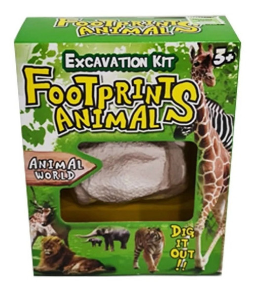 Kit Excavación Sorpresa Selva Animales Del Mundo 1