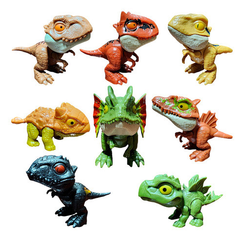 Dinosaurios Mordelones Muerde Dedos X12 Juguete Souvenir 1