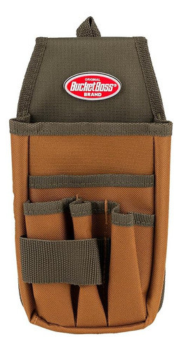 Bolsa De Utilidad Con Solapa Para Herramientas Marrón Bucket 0