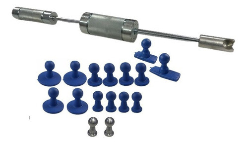 Kit U.s.a. Repuxadeira Pesada Martelinho Ouro +ventosas Alum 0