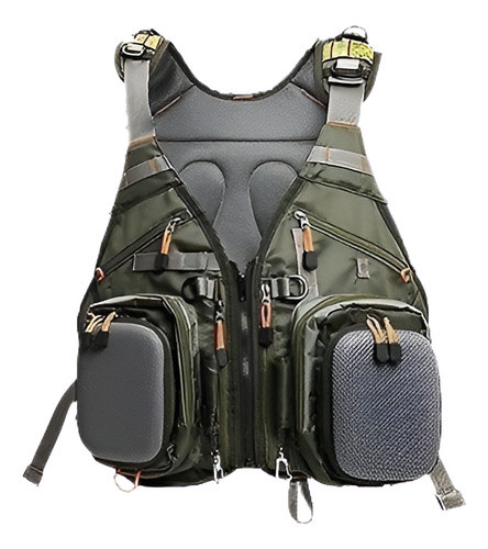 Gran Pesca Mochila Pecho Bolsa Chaleco Nuevo Pack Pesca Al A 0