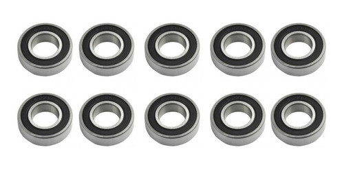 Kit 10 Rolamentos 6202 2rs C3 - 15x35x11 0