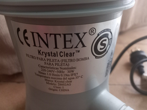 Carcaza Bomba Intex Repuesto Filtrante Modelo 28602ag 1
