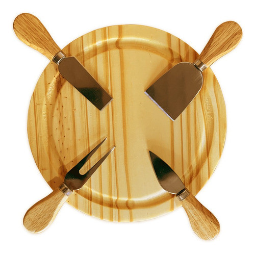 Kit 20 Tábuas E Conjunto De Espátulas Para Queijo E Petiscos 0