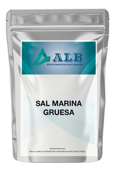 Sal Marina Gruesa Pura 1 Kilo Alb 0