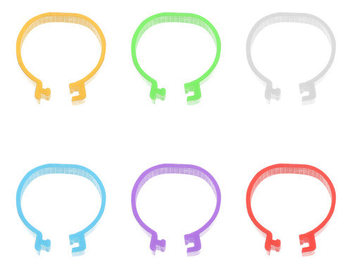 120 Unidades De Anéis Para Pés De Aves, Identificação De Pat 0