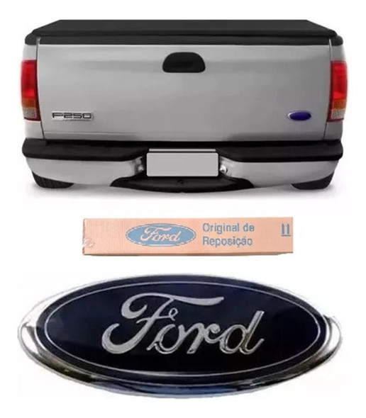 Emblema Tampa Traseira F250 1999 2000 2001 A 2011 Original 0
