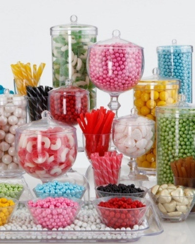 Combo Candy Bar, Golosinas Por Color **mesa Dulce** 0