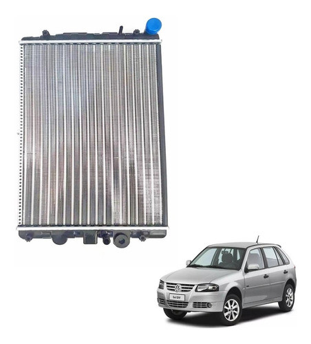 Radiador Vw Gol Ab9 Power / Saveiro 1.6  Con Y Sin Aire 34mm 0