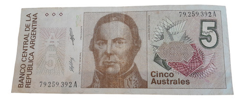 5 Australes A Tirada Cortisima Y Error Falta Punto En Cifra 0