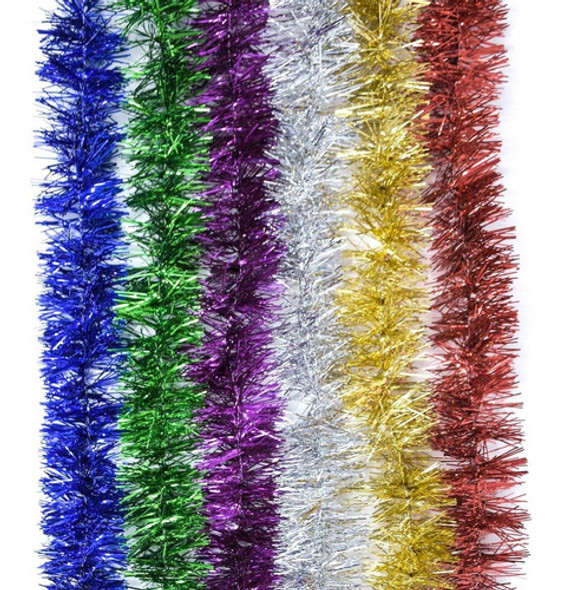 Guirnalda Navidad Colores Surtidos 8.5cm X 2m - 5 Tiras #109 0 Guirnalda Navidad Colores Surtidos 8.5cm X 2m - 5 Tiras #109 0