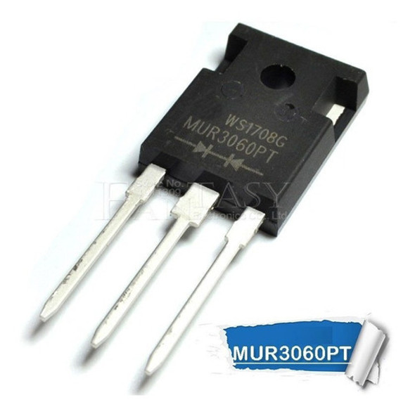 Mur3060pt Mur3060 Diodo Dual Ultra Fast 600v 30a To247 1