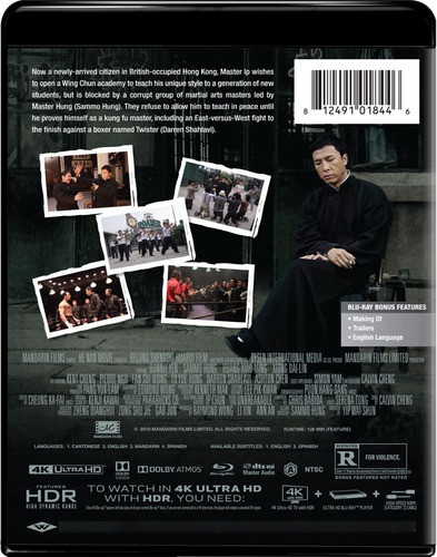 4k Ultra Hd + Blu-ray Ip Man 2 1