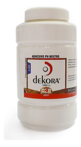Adhesivo De Ph Neutro X 1000cc Dekora 1