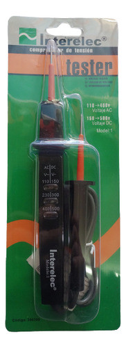 Tester Comprobador De Tensión Interelec 0