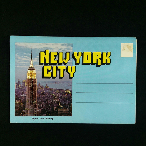 Álbum Fotográfico Sanfonado Vintage - New York City 0