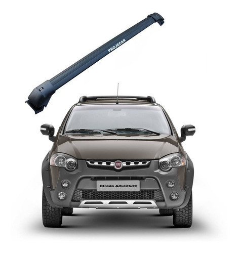 Barra De Techo Negra Fiat Strada  Adventure Locker 0