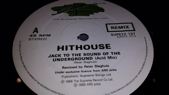 Hithouse Jack To The Sound Of The Underground (acid Mix) 0