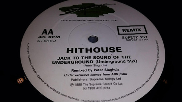 Hithouse Jack To The Sound Of The Underground (acid Mix) 1